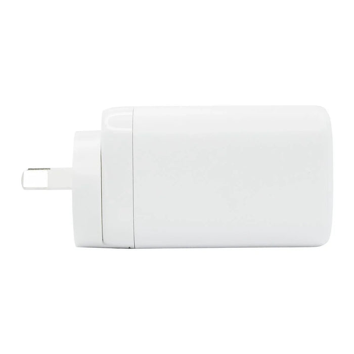 DYNAMIX 65W PD USB-C and USB-A Wall Charger. White - LX2001 - Homewares, Outdoor, Phone Accessories, Cases, Speakers, Headphones + More -