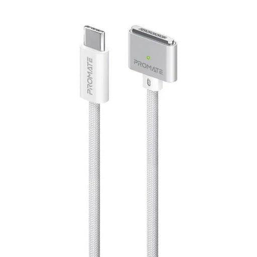 PROMATE 2M 140W USB-C to MagSafe 3 Charging Cable for MacBook. Tangle Free Nylon - LX2001 - Homewares, Outdoor, Phone Accessories, Cases, Speakers, Headphones + More -
