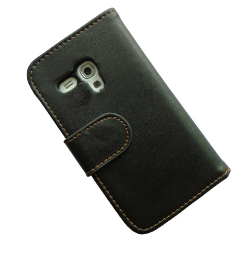 Samsung Galaxy S3 mini I8190 Leather Case + Screen Protector
