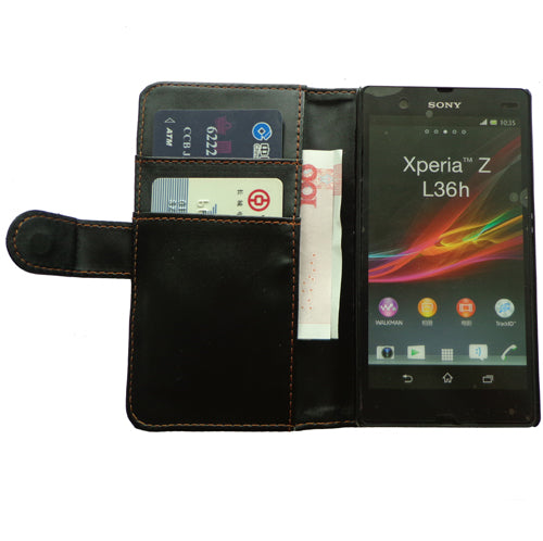 Sony Xperia Z Leather Case Dual USB Car Charger