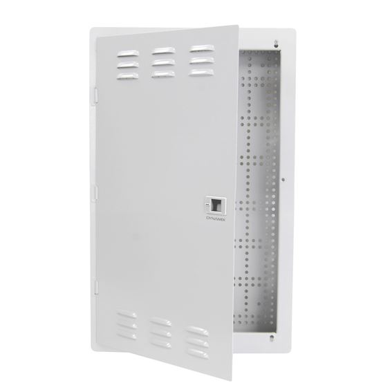 DYNAMIX 20'' FTTH Low Profile Network Enclosure Recessed Wall Mount