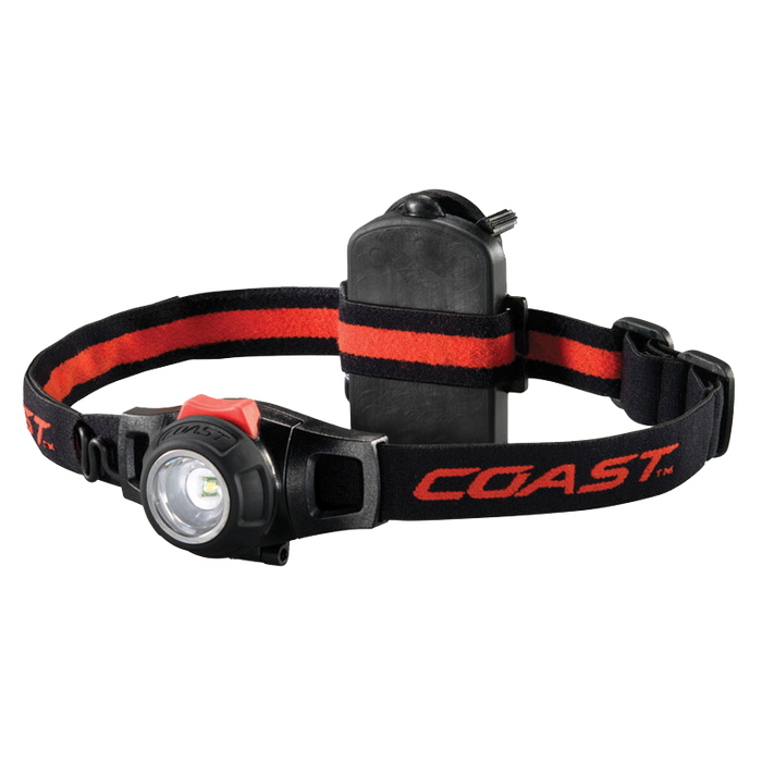 COAST LED Headlamp Multi-Purpose with Twist Focus Beam & 305 Lumens. IP54 Water