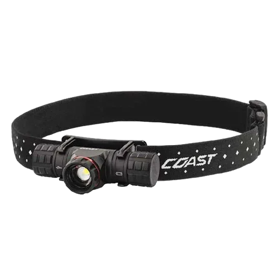 COAST LED Headlamp with Dual-Power Rechargeable Battery & 410 Lumens. Battery Li - LX2001 - Homewares, Outdoor, Phone Accessories, Cases, Speakers, Headphones + More -
