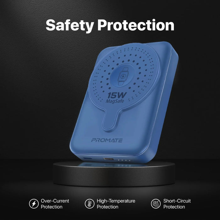 PROMATE 10000mAh SuperCharge Magsafe Wireless Charging PowerBank Perfect for iPhone Apple Watch - LX2001 - Homewares, Outdoor, Phone Accessories, Cases, Speakers, Headphones + More -