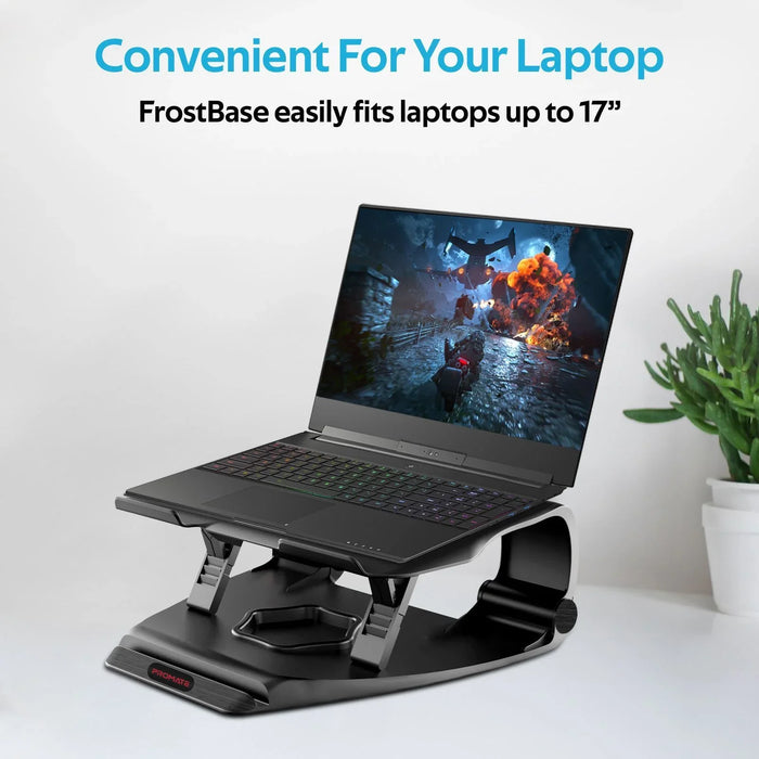 PROMATE Adjustable Laptop Stand for up to 17" Notebooks with Built-in Powerful C - LX2001 - Homewares, Outdoor, Phone Accessories, Cases, Speakers, Headphones + More -