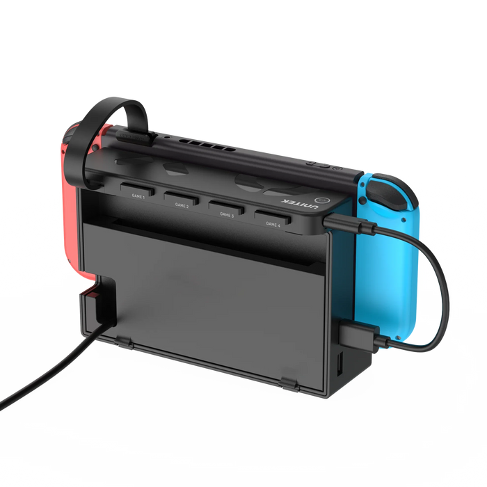 UNITEK Switch 4-in-1 Game Card Reader with 4x Card Reader Slots. One-touch Displ - LX2001 - Homewares, Outdoor, Phone Accessories, Cases, Speakers, Headphones + More -