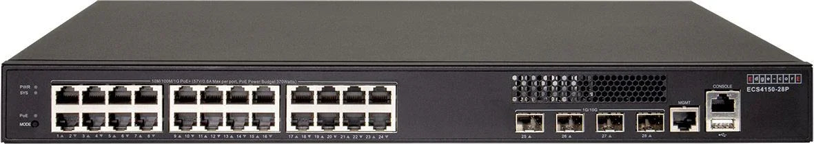 EDGECORE 24 Port Managed L2+/L3 Lite PoE Gigabit Ethernet Switch with 4 x SFP+ - LX2001 - Homewares, Outdoor, Phone Accessories, Cases, Speakers, Headphones + More -