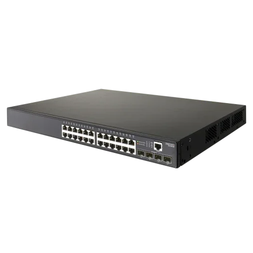 EDGECORE 24 Port Gigabit PoE+ Managed L2+/L3 Lite Switch. 4x GE SFP Ports. 1x RJ - LX2001 - Homewares, Outdoor, Phone Accessories, Cases, Speakers, Headphones + More -