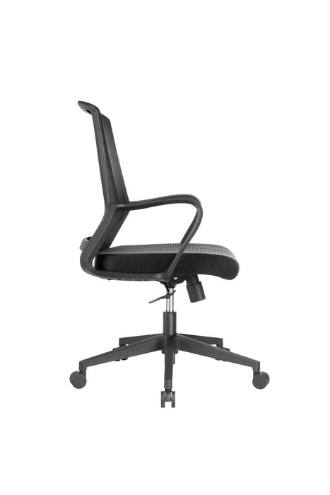 BRATECK Premium Office Chair with Superior Lumbar Support. Ergonomic with Breath