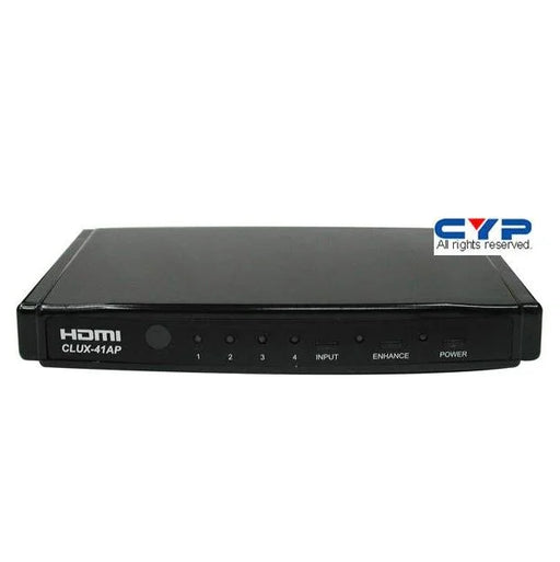 CYP HDMI 4 in 1 out Switch HDMI, HDCP 1.1 and DVI 1.0 compliant. Includes remote - LX2001 - Homewares, Outdoor, Phone Accessories, Cases, Speakers, Headphones + More -