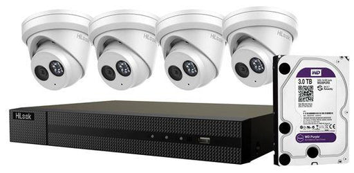 HILOOK 6MP 4-Channel Surveillance Camera Kit with 3TB HDD. Includes 4x IPC-T261H - LX2001 - Homewares, Outdoor, Phone Accessories, Cases, Speakers, Headphones + More -