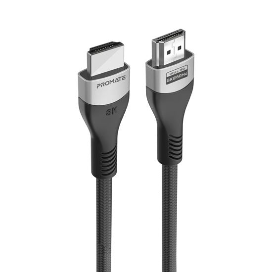 PROMATE 3M HDMI 2.1 Ultra HD Super Slim Audio Video Cable. Supports up to 8K@60H