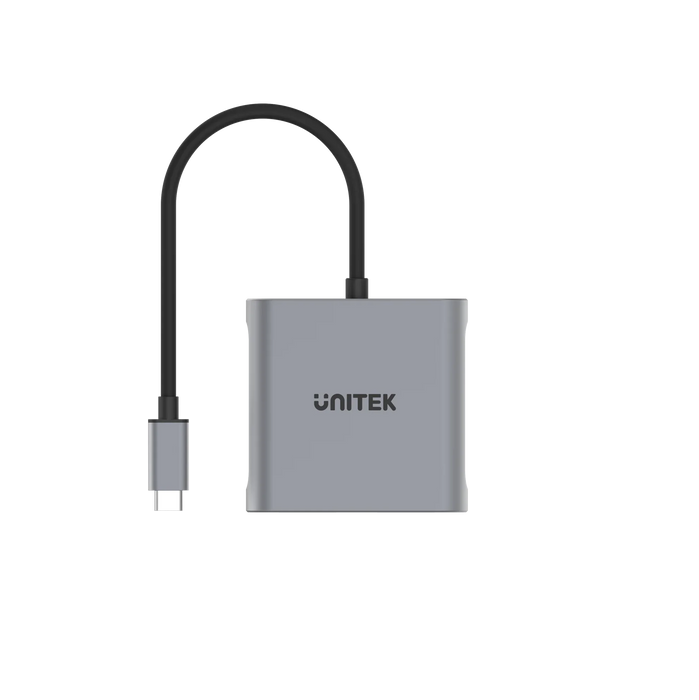UNITEK USB-C to Dual HDMI Adapter. Supports Up to 4K@60Hz. Supports Multi-Screen - LX2001 - Homewares, Outdoor, Phone Accessories, Cases, Speakers, Headphones + More -
