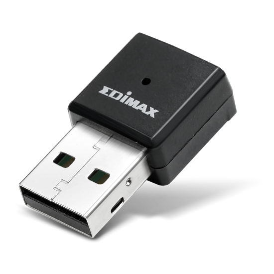 EDIMAX Industrial AC650 Wi-Fi 5 Dual-Band USB Adapter. Maximum data transfer rat