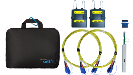 FIBERXPERT Singlemode Fiber Adapter 1310/1550nm Testing Kit. Includes 2x SM Adap - LX2001 - Homewares, Outdoor, Phone Accessories, Cases, Speakers, Headphones + More -