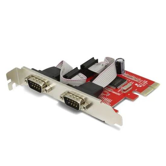 Serial Interface Case UNITEK 2 Port Serial PCI-E Card Includes Low Profile Brackets. — LX2001 ...