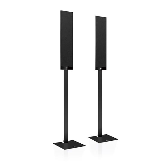 KEF Floor stand For T-Series Speakers. Colour Black. SOLD AS PAIR
