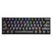 VERTUX Mini Bluetooth Mechanical Gaming Keyboard with RGB LED Backlight. 100% An - LX2001 - Homewares, Outdoor, Phone Accessories, Cases, Speakers, Headphones + More -