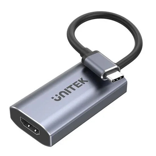 UNITEK USB-C to HDMI 2.1 Adapter 8k 60Hz. Space Grey Colour - LX2001 - Homewares, Outdoor, Phone Accessories, Cases, Speakers, Headphones + More -