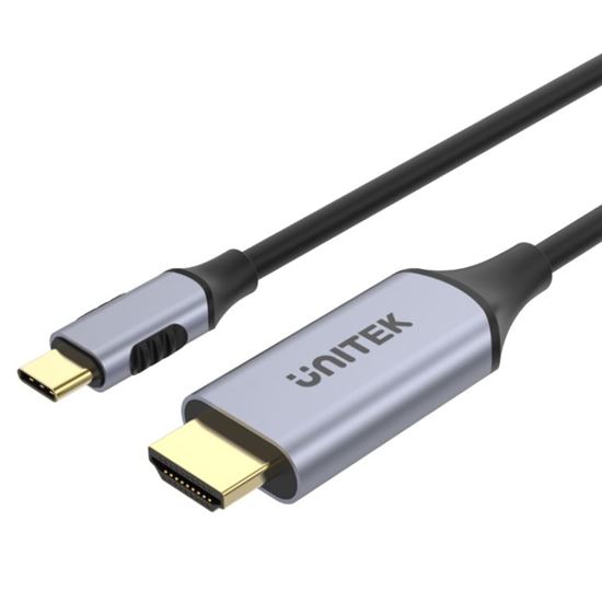 UNITEK 1.8m USB-C to HDMI cable. Premium  Audio Video UltraHD. Gold Plated Conne