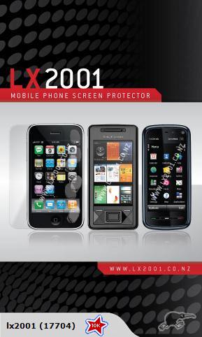 2 x Sony Ericsson X10 Mini Pro Screen Protector
