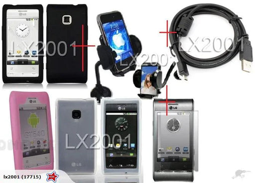 LG GT540 Case + Car Kit + usb - LX2001 - Homewares, Outdoor, Phone Accessories, Cases, Speakers, Headphones + More -