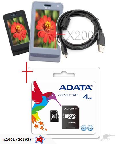 GT400 Case USB Cable 4GB SD Card