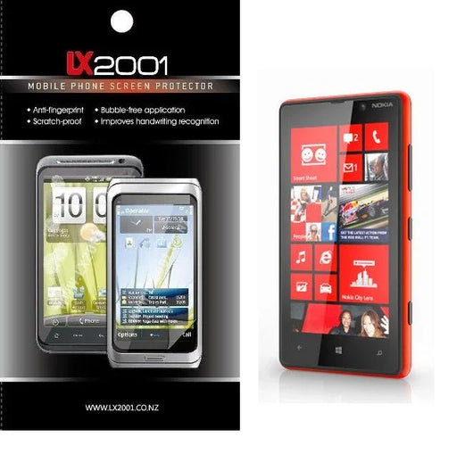 Nokia Lumia 820 Screen Protector - LX2001 - Homewares, Outdoor, Phone Accessories, Cases, Speakers, Headphones + More -