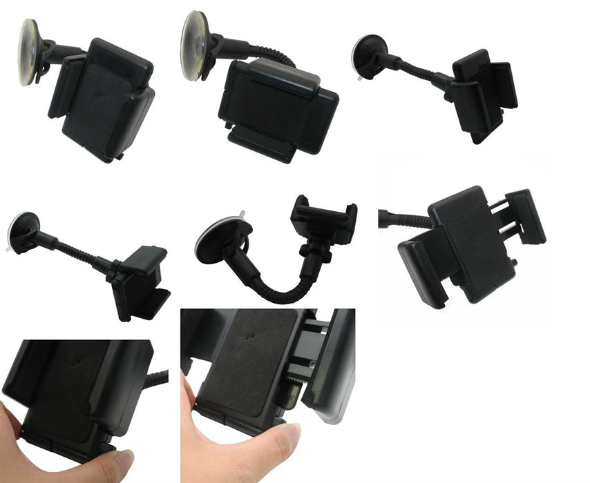 Sony Xperia Z Leather Case Car Charger Holder Kit