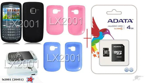 Nokia C3 Case + 4GB SD Card - LX2001 - Homewares, Outdoor, Phone Accessories, Cases, Speakers, Headphones + More -