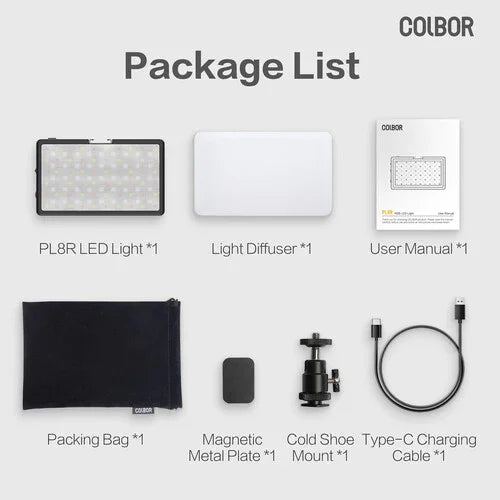 Colbor Pl8-R Rgb Led Pocket Light - LX2001 - Homewares, Outdoor, Phone Accessories, Cases, Speakers, Headphones + More -