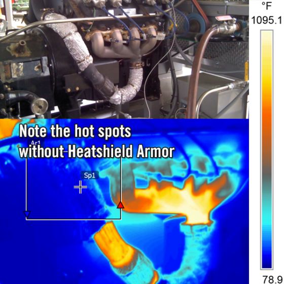 Heatshield ARMOUR 1/4" X 250MM X 500MM