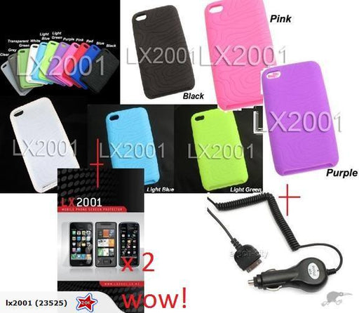 iPod Touch 4TH Gen Circle Silicon SP Car Charger - LX2001 - Homewares, Outdoor, Phone Accessories, Cases, Speakers, Headphones + More -