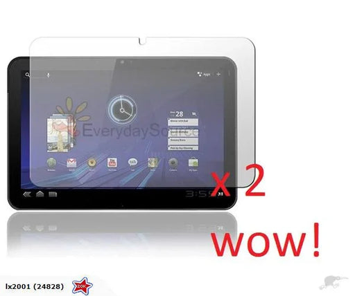 2 x Motorola XOOM Screen Protector Film / Guard - LX2001 - Homewares, Outdoor, Phone Accessories, Cases, Speakers, Headphones + More -