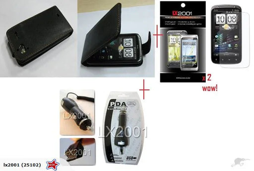 HTC Sensation Leather Case Charger - LX2001 - Homewares, Outdoor, Phone Accessories, Cases, Speakers, Headphones + More -