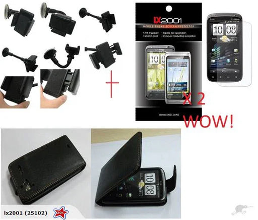 HTC Sensation Leather Case SP Car Kit Holder - LX2001 - Homewares, Outdoor, Phone Accessories, Cases, Speakers, Headphones + More -