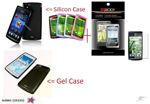 Sony Ericsson Arc Case + Screen Protector - LX2001 - Homewares, Outdoor, Phone Accessories, Cases, Speakers, Headphones + More -