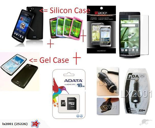 Sony ericsson Arc Case Car Charger SP 16GB SD Card - LX2001 - Homewares, Outdoor, Phone Accessories, Cases, Speakers, Headphones + More -