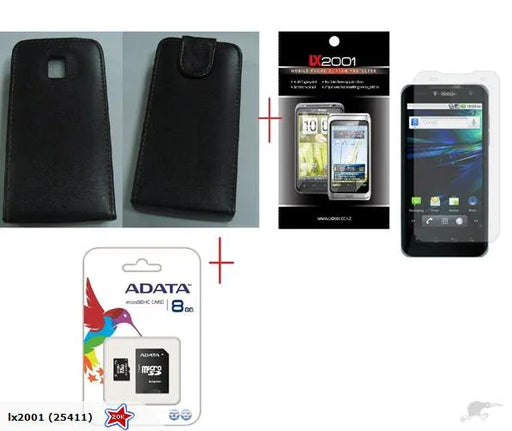 LG Optimus 2X P990 Leather Case SP 8GB Micro Card - LX2001 - Homewares, Outdoor, Phone Accessories, Cases, Speakers, Headphones + More -