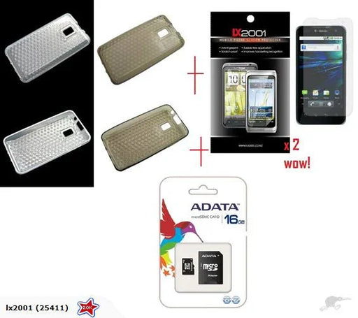 LG Optimus 2X P990 TPU Gel Case SP 16GB Micro SD - LX2001 - Homewares, Outdoor, Phone Accessories, Cases, Speakers, Headphones + More -
