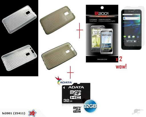 LG Optimus 2X P990 TPU Gel Case SP 32GB Micro SD - LX2001 - Homewares, Outdoor, Phone Accessories, Cases, Speakers, Headphones + More -