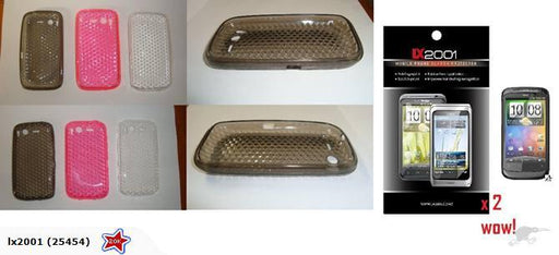 HTC Desire S Case + Screen Protector - LX2001 - Homewares, Outdoor, Phone Accessories, Cases, Speakers, Headphones + More -
