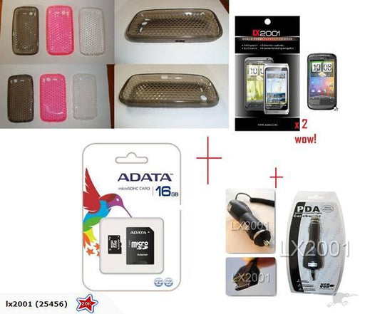 HTC Desire S Case SP 16GB Micro SD Card Charger - LX2001 - Homewares, Outdoor, Phone Accessories, Cases, Speakers, Headphones + More -