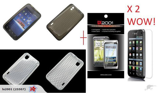 LG Optimus Black TPU Case - LX2001 - Homewares, Outdoor, Phone Accessories, Cases, Speakers, Headphones + More -