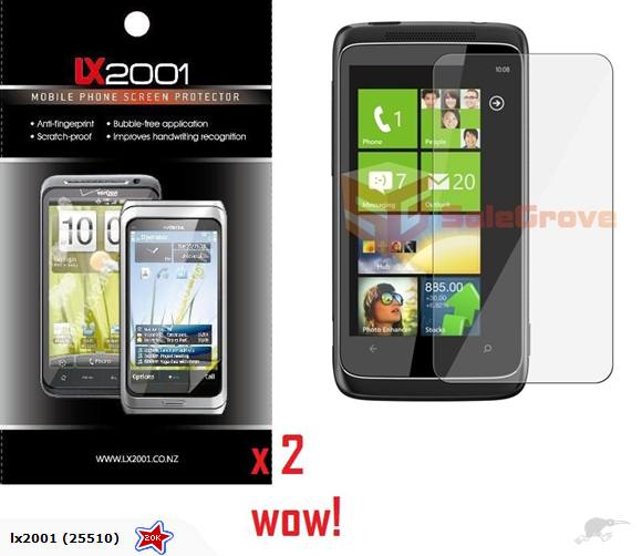 2 x HTC 7 trophy Screen Protector