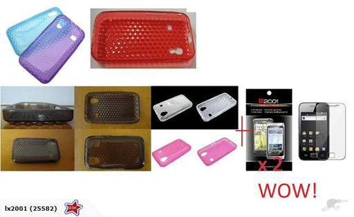 Samsung Galaxy Ace Case + Screen Protector x 2 - LX2001 - Homewares, Outdoor, Phone Accessories, Cases, Speakers, Headphones + More -