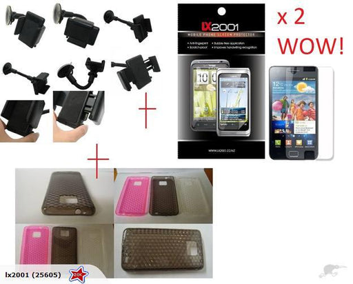 Samsung i9100 Gel Case Car Kit Holder - LX2001 - Homewares, Outdoor, Phone Accessories, Cases, Speakers, Headphones + More -
