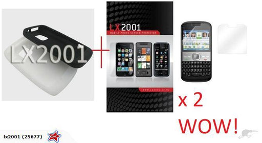Nokia E5 Case + Screen Protector - LX2001 - Homewares, Outdoor, Phone Accessories, Cases, Speakers, Headphones + More -