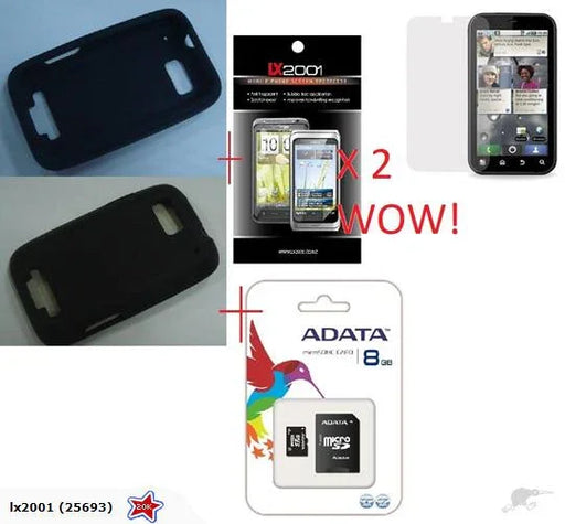 Motorola Defy Case SP 8GB Micro SD Card - LX2001 - Homewares, Outdoor, Phone Accessories, Cases, Speakers, Headphones + More -