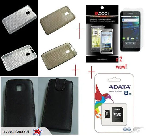 LG Optimus 2X P990 Case x2 SPs 8GB - LX2001 - Homewares, Outdoor, Phone Accessories, Cases, Speakers, Headphones + More -